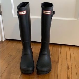 Black Hunter Boots